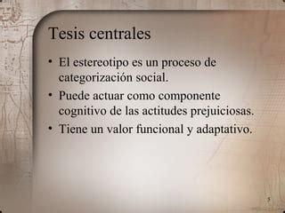 Estudio Psicosocial Del Prejuicio PPT