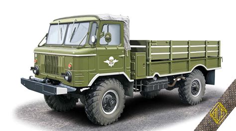 ACE Model GAZ 66B Soviet 4x4 2t Truck For Airborne Forces