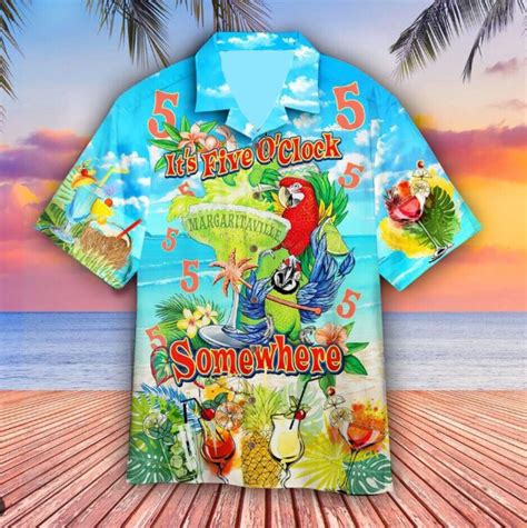 Jimmy Buffett Memorial Shirt Parrothead Hawaiian Shirt Trop Rock