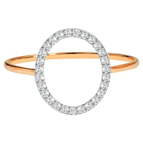 Customizable 18k Gold Open Diamond Star Ring Open Ring Band Shooting