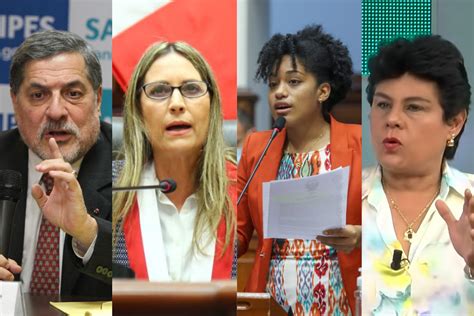 Congresistas Se Solidarizan Con María Del Carmen Alva Tras Protestas En