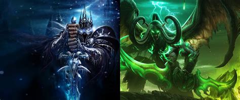 World Of Warcraft Lich King Illidan 2560x1080 By Nedelon On Deviantart