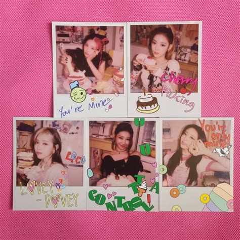 Jual Itzy Crazy In Love Photocard Polaroid Yeji Lia Ryujin