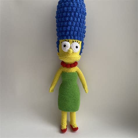 Marge Simpson Toy Crochet Pattern Printable Pdf Amigurumi Today Shop