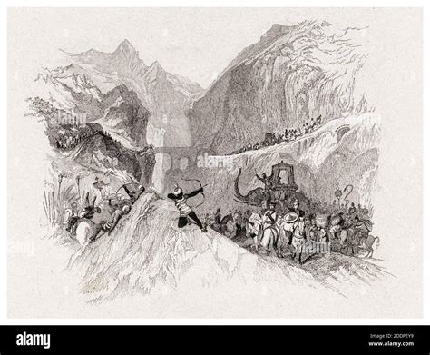 Hannibal Uberquerung Der Alpen Hannibal Crossing Alps Fotos Und