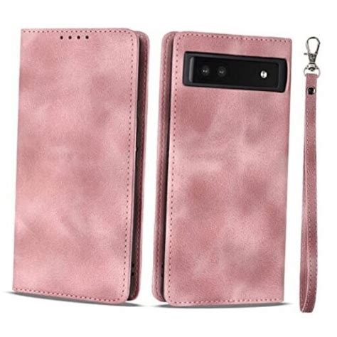 Havaya For Google Pixel 6A Case Wallet With For Google Pixel 6a Rose