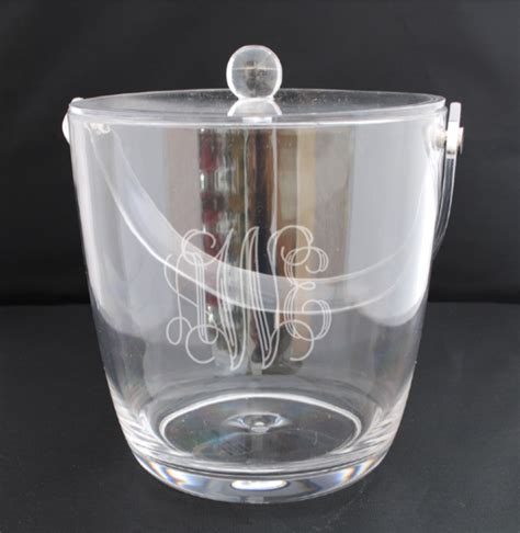 Personalized Acrylic Ice Bucket - GB Design House