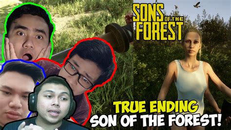 TRUE ENDING TAMAT PETUALANGAN KITA DI HUTAN KANIBAL Son Of The Forest