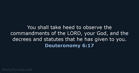 October Bible Verse Of The Day Ncb Deuteronomy