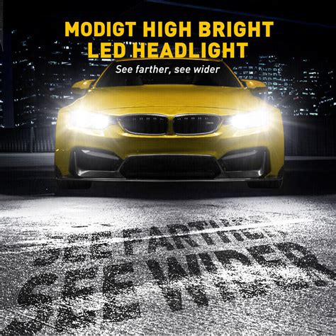 H11 H9 H8 LED Headlight Kit H Lo Beam Bulbs For TOYOTA AURION 2006