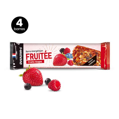 Fruity Energy Bar 4 Bars Sports Energy Bars Running Cycling