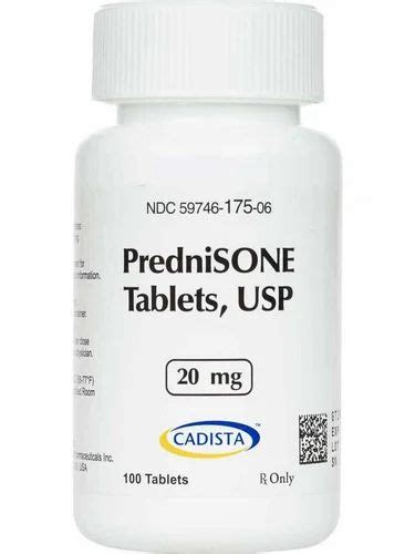 Prednisone 20 Mg Tablet At Rs 100 Bottle Prednisone Tablets In Nagpur