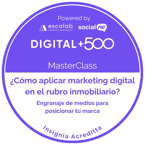 ¿cómo Aplicar Marketing Digital En El Rubro Inmobiliario Credly