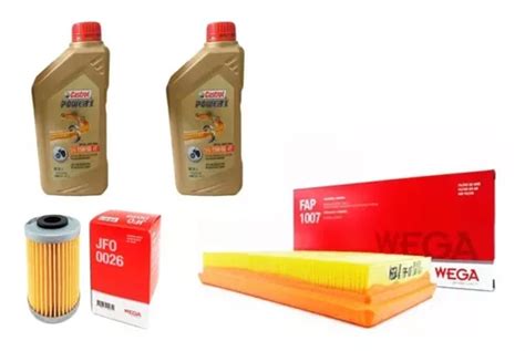 Kit Service Aceite Castrol Rouser 200 Ns As Bajaj El Tala