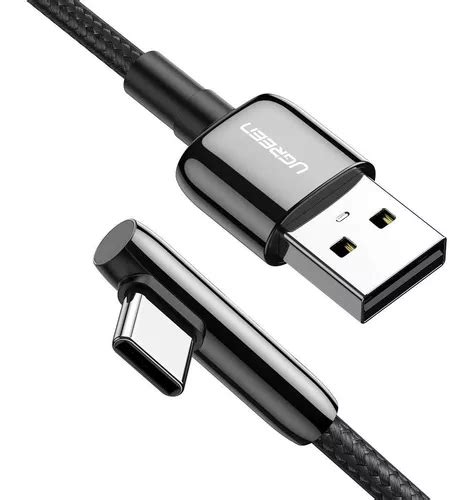 Ugreen Cable Usb Tipo C 90 Grados Carga Rápida 3 0 De 2m Meses Sin Interés