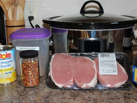 Hawaiian Pork Chop Crock Pot Recipe