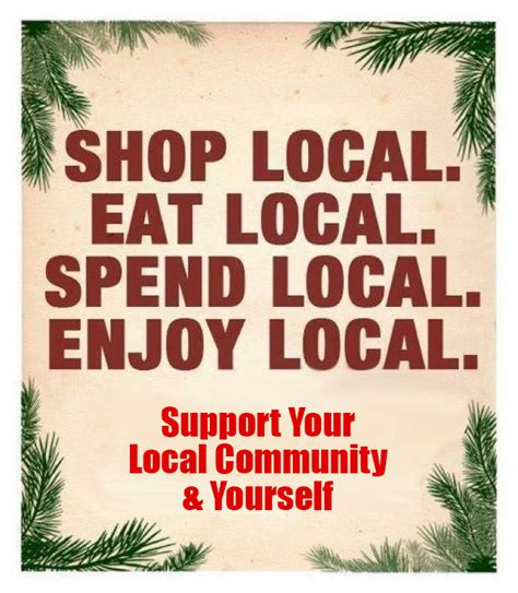 Support Yourself Through The Local Economy