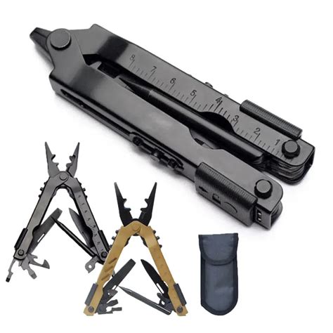 Edelstahl Multi Tool Taschen Messer Zange Mit Verriegelung Funktion