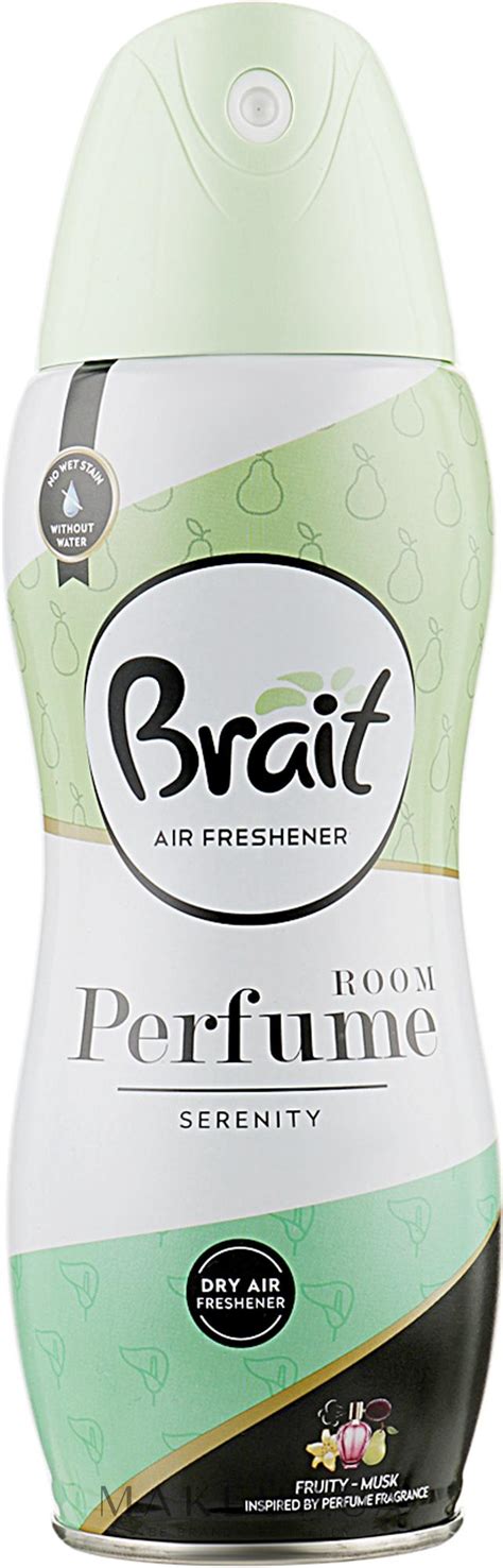ᐉ Освежитель воздуха Brait Room Perfume Serenity сухое распыление 300 мл