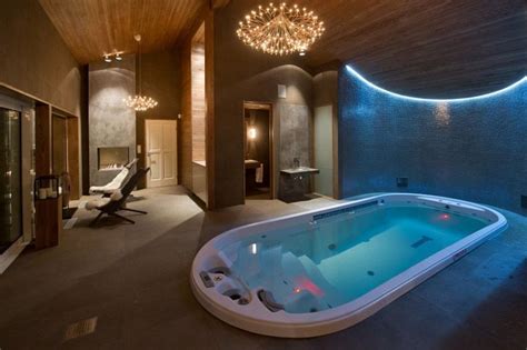 Дизайн ванной комнаты с мини бассейном. #бассейн_в_ванной_комнате # ...