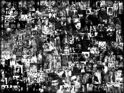 Nirvana ♥ Nirvana Wallpaper Collage Background Wall Collage