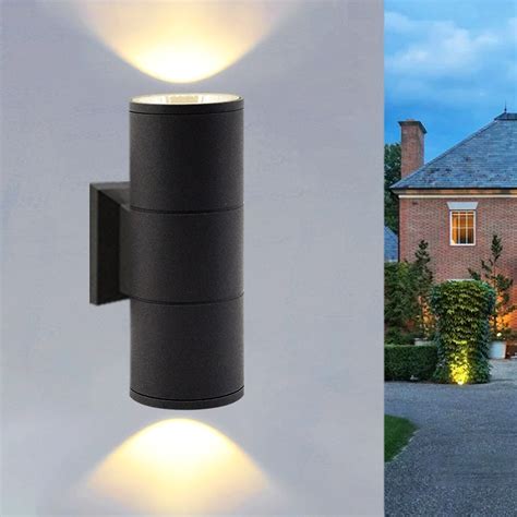 Corridor Cylinder Double Side Modern Wall Lamp Up And Down Bracket Spotlight Led Wall Light