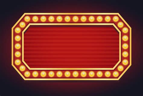 marquee vector art icons  graphics