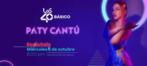 Paty Cant En Vivo Escucha El Concierto De Paty Cant En Los B Sico