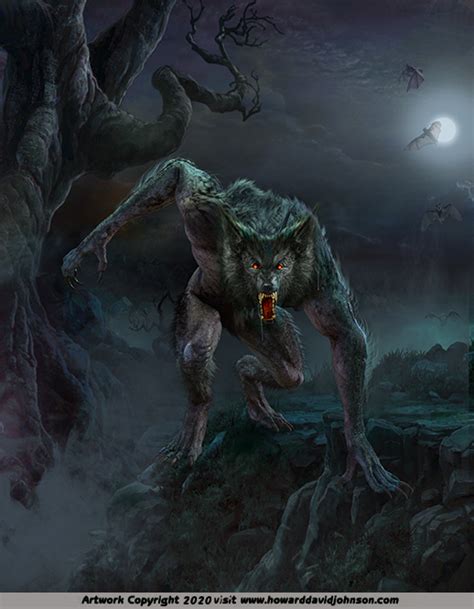 Fantasy Werewolf Art