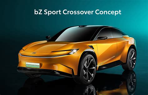 Official Toyota Bz Sport Crossover Bz Flexspace Concept