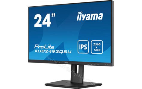 Iiyama Prolite Xub Qsu B Pouces Fiche Technique Prix Et Avis