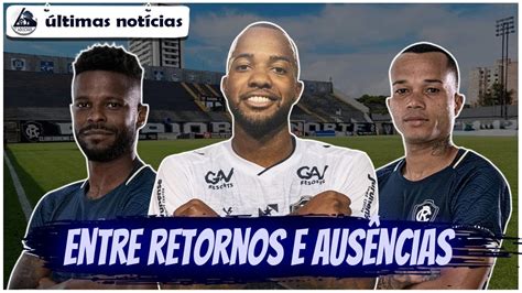 REMO DEVE TER RETORNOS IMPORTANTES PARA O DUELO CONTRA O VILA NOVA É