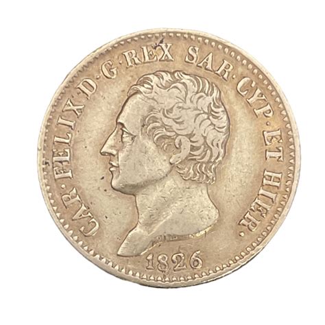 20 Lires Charles Félix 1826