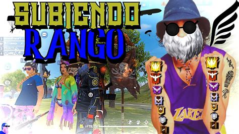 Subiendo Rango Camino Al Millon T Dia En Vivo Free Fire Region