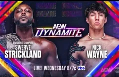 Seven Matches Announced For Aew Dynamite