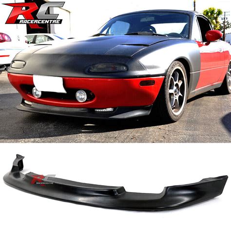 Fits Mazda Miata Mx Mx Gv Front Bumper Lip Spoiler Pu Black Ebay