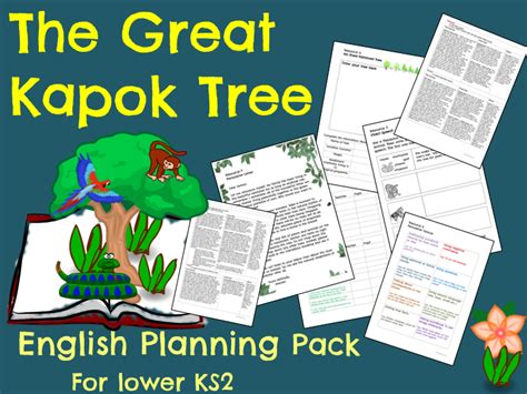 The Great Kapok Tree Planning Rainforest Teaching Resources