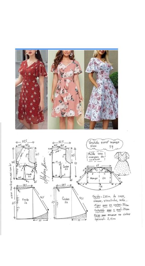 De Marlene Mukai Retro Dress Pattern Blouse Pattern Sewing Sewing Pattern Design Clothes