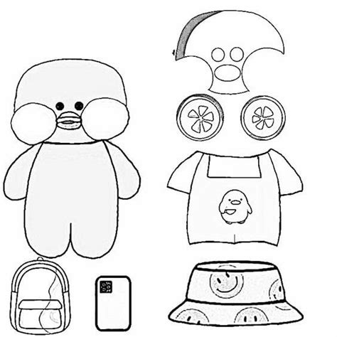 Pepper Duck Para Imprimir - Paper Duck para Colorir e Imprimir