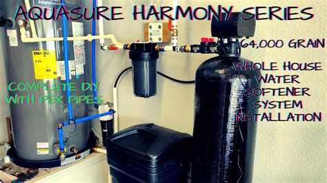 AQUASURE HARMONY SERIES 64 000 Grain Whole House Water Softener System