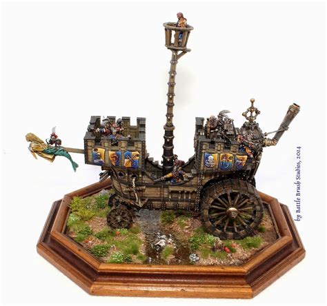 Showcase Marienburg Land Ship Fantasy Figurine Fantasy Battle