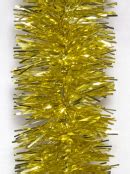 Gold Metallic Ply Classic Christmas Tinsel Garland Mm X M