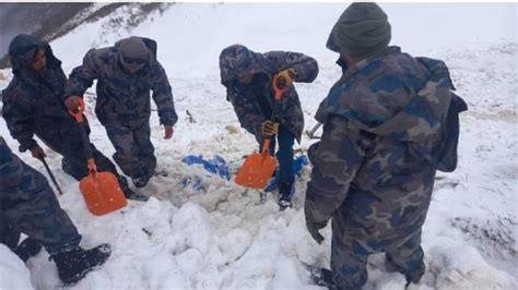 Search Continues For Two Missing In Darchula Avalanche Click Nepal