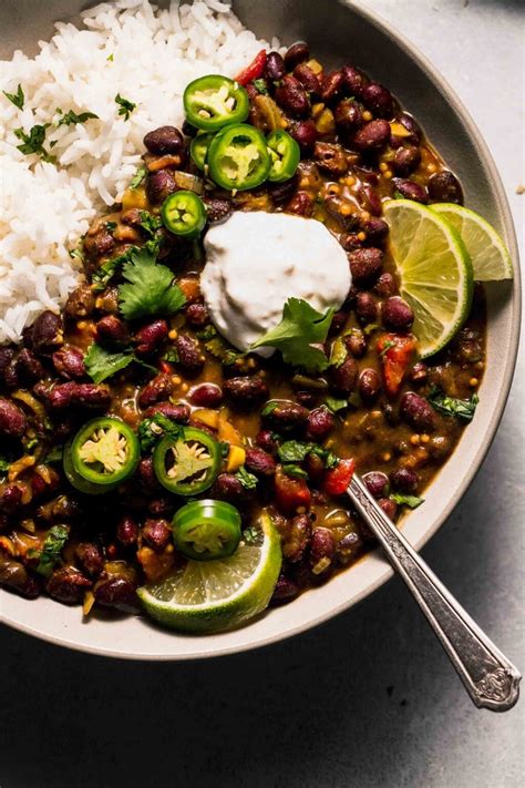 Black Bean Curry Easy 20 Minute Recipe