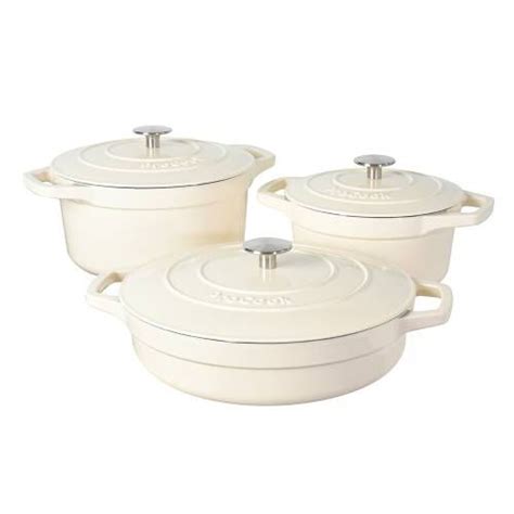 Procook Cast Iron Casserole Dish Set Procook