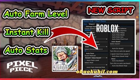 Roblox Pixel Piece Script Auto Farm Level Hilesi İndir 2023 OkuOkuBil