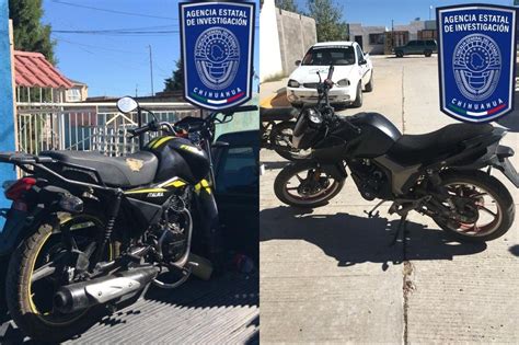 Descubren En Taller Mec Nico Dos Motocicletas Con Reporte De Robo