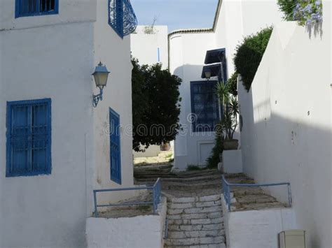 Sidi Bou Said Villaggio Del Famouse Con Architettura Tunisina