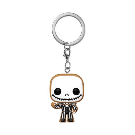 Nbx Pocket Pop Keychains Jack Skellington Gingerbread Shopforgeek