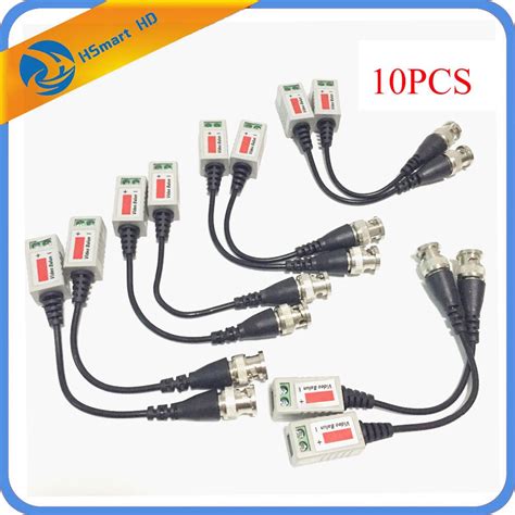 10 Stuks Cctv Camera Passieve Video Balun Bnc Conn Grandado